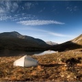 Camping by Coire and Lochain